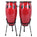 5d2 Percussion Congas 10" & 11" w/Basket Stand Red (AVAILABLE FOR PICKUP AT STORE)
