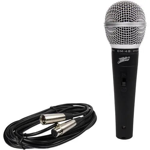 Zebra Dynamic Microphone W/ XLR Cable