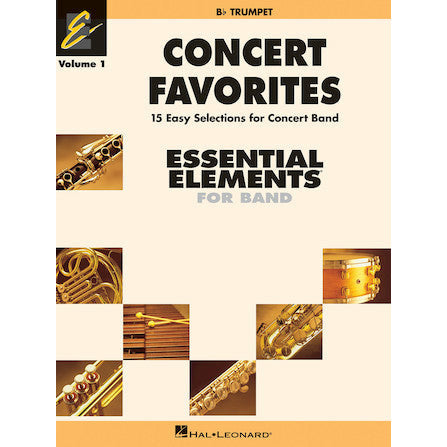 Concert Favorites Vol. 1 - Trumpet: Essential Elements 2000 Band Series