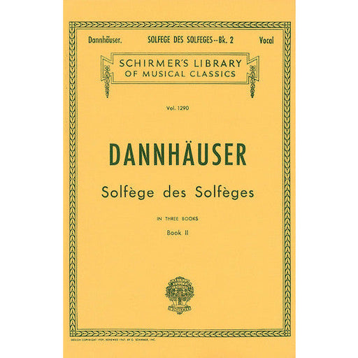Dannhauser Book 2 Solfège des Solfèges