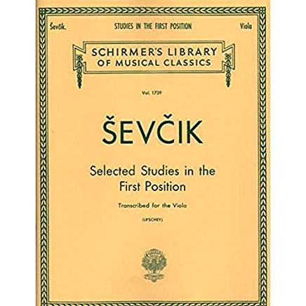 SEVCIK Selected Studies in the First Position (VIOLA)