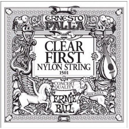 Ernie Ball Ernesto Palla Nylon Classical Clear 1st, 1501