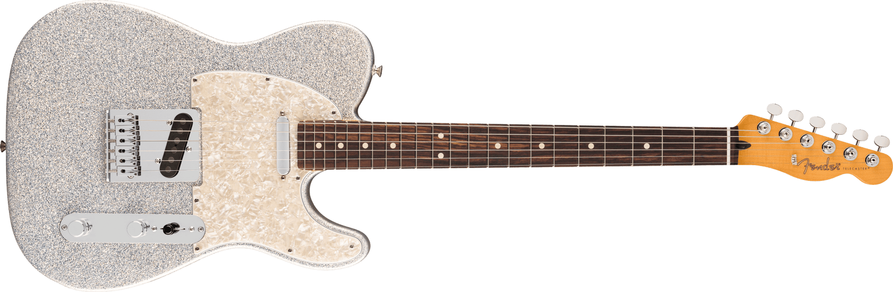 Fender 75th Anniversary Player II Sparkle Telecaster®, Rosewood Fingerboard, Diamond Dust Sparkle
