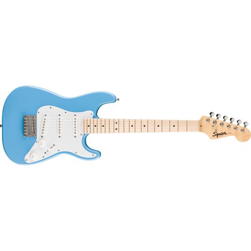 Squier Mini Stratocaster®, Maple Fingerboard, White Pickguard, California Blue