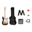 Squier Sonic Stratocaster® Pack, Maple Fingerboard, 2 Color Sunburst, Gig Bag, 10G - 120V