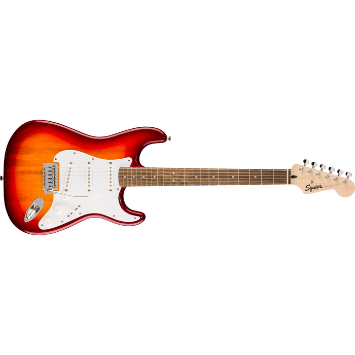Squier Sonic® Stratocaster®, Laurel Fingerboard, White Pickguard, Sienna Sunburst