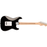 Squier Sonic® Stratocaster® Left-Handed, Maple Fingerboard, White Pickguard, Black