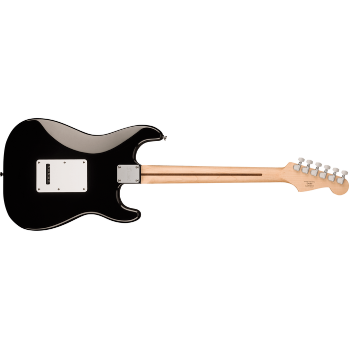 Squier Sonic® Stratocaster® Left-Handed, Maple Fingerboard, White Pickguard, Black