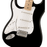 Squier Sonic® Stratocaster® Left-Handed, Maple Fingerboard, White Pickguard, Black