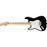 Squier Sonic® Stratocaster® Left-Handed, Maple Fingerboard, White Pickguard, Black