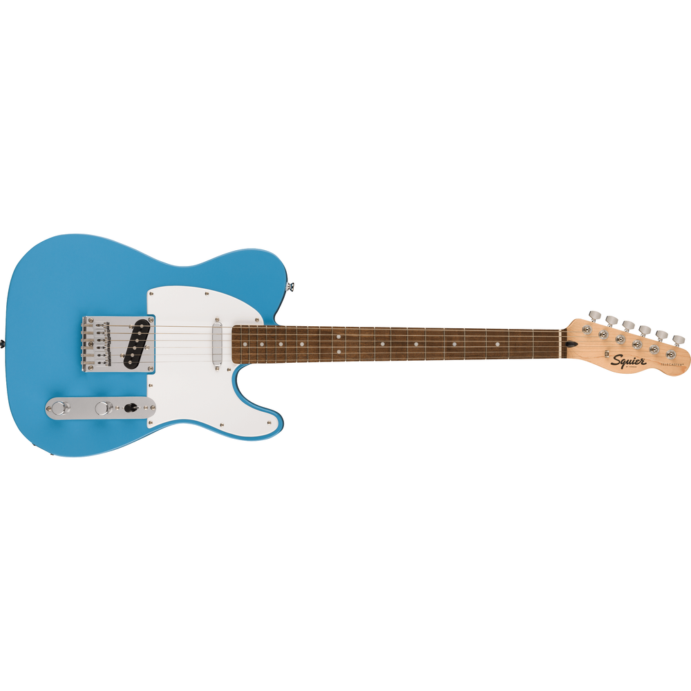 Squier Sonic® Telecaster®, Laurel Fingerboard, White Pickguard, California Blue