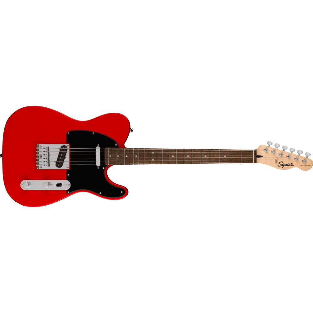 Squier Sonic® Telecaster®, Laurel Fingerboard, Black Pickguard, Torino Red