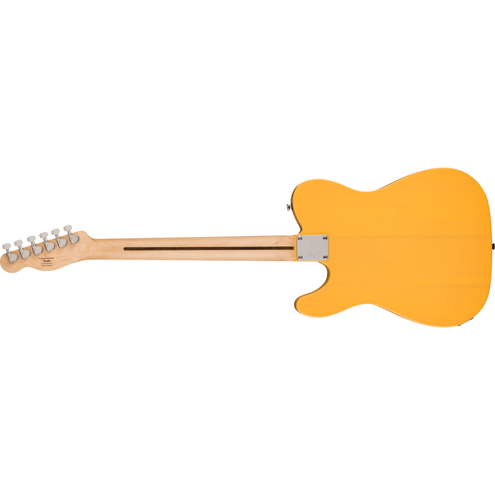 Squier Sonic® Telecaster®, Maple Fingerboard, Black Pickguard, Butterscotch Blonde