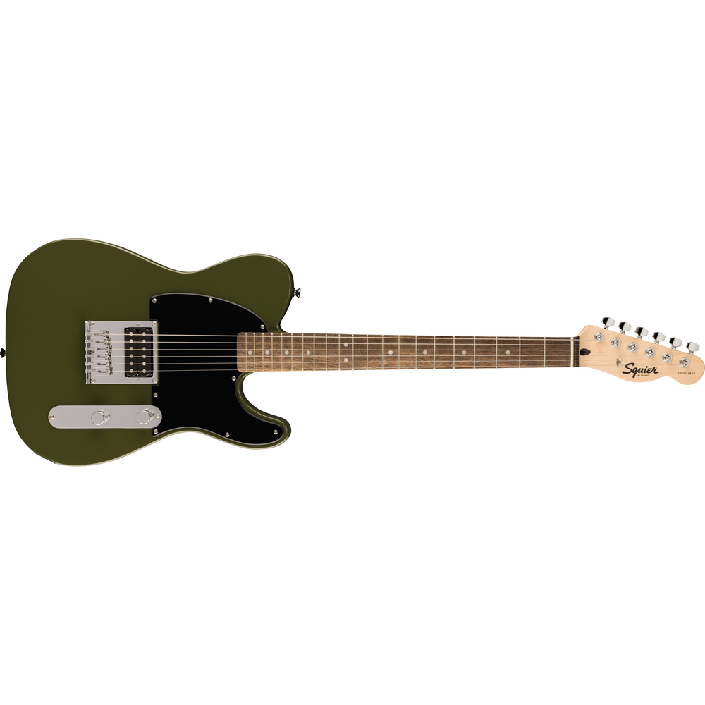 Squier Sonic® Esquire® H, Laurel Fingerboard, Black Pickguard, Olive