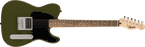 Squier Sonic® Esquire® H, Laurel Fingerboard, Black Pickguard, Olive