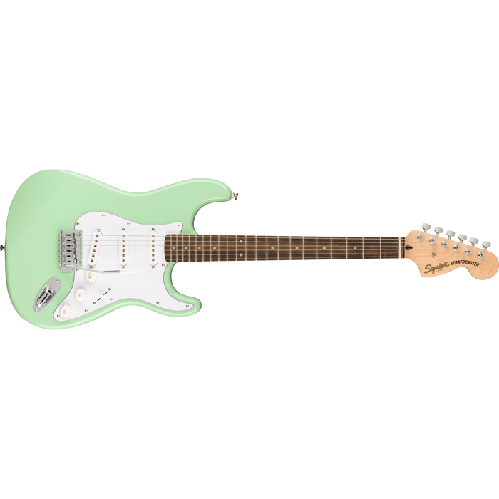 Fender squier affinity stratocaster surf green deals