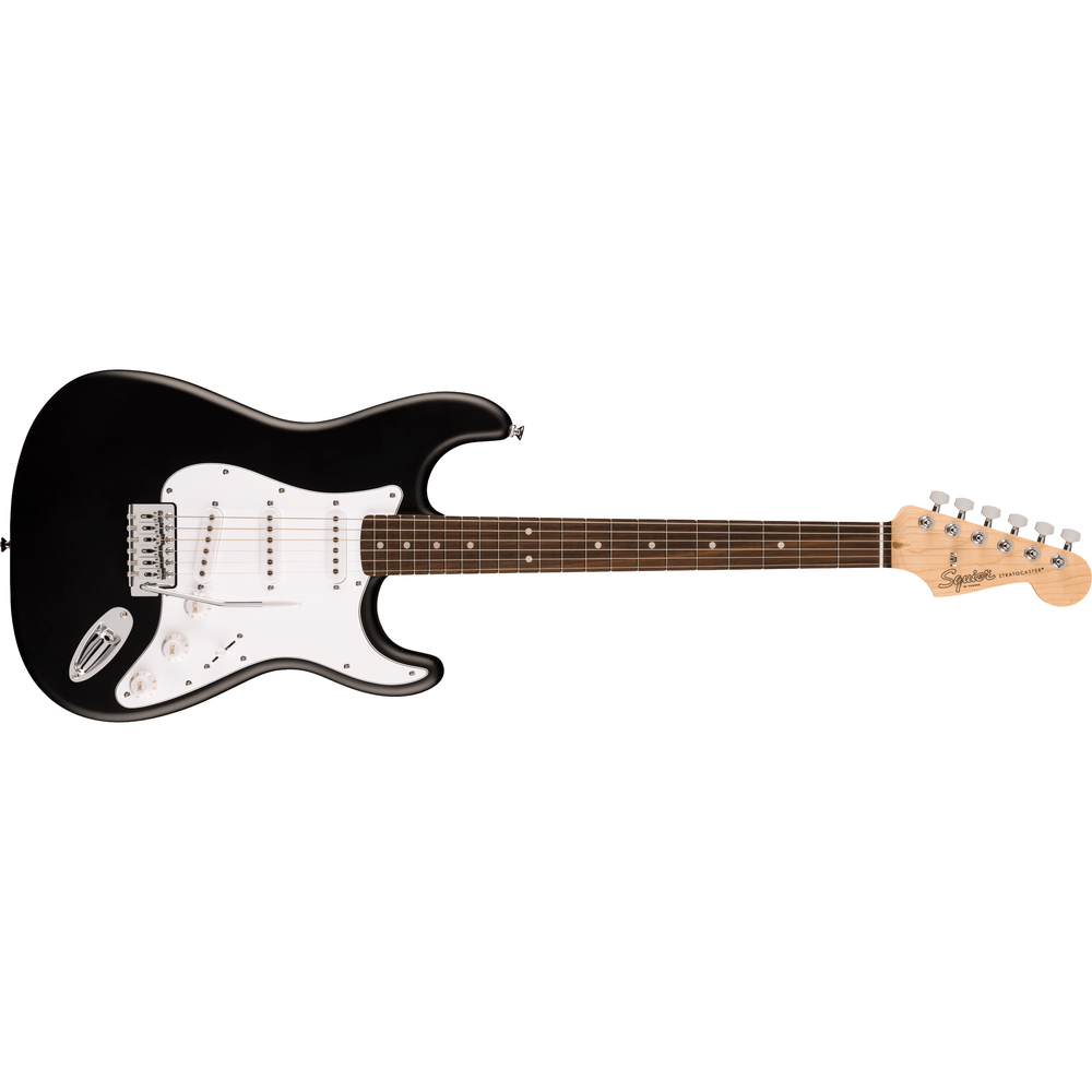 Squier Debut Collection™ Stratocaster®, Laurel Fingerboard, White Pickguard, Black