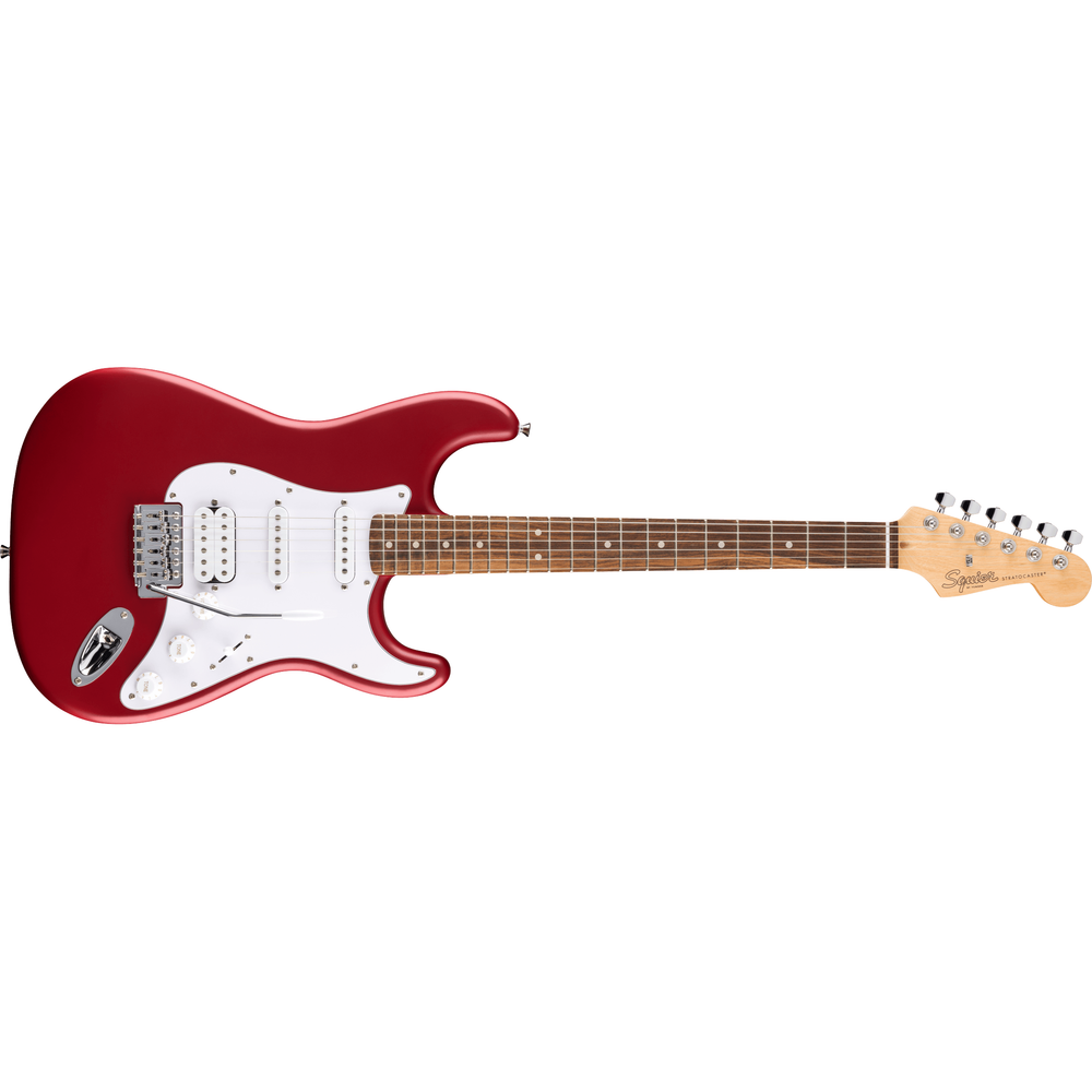Squier Debut Collection™ Stratocaster® HSS, Laurel Fingerboard, White Pickguard, Dakota Red
