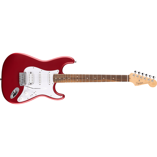 Squier Debut Collection™ Stratocaster® HSS, Laurel Fingerboard, White Pickguard, Dakota Red