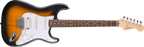 Squier Debut Collection™ Stratocaster® HSS, Laurel Fingerboard, White Pickguard, 2-Color Sunburst
