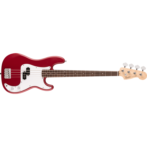 Squier Debut Collection™ Precision Bass®, Laurel Fingerboard, White Pickguard, Dakota Red