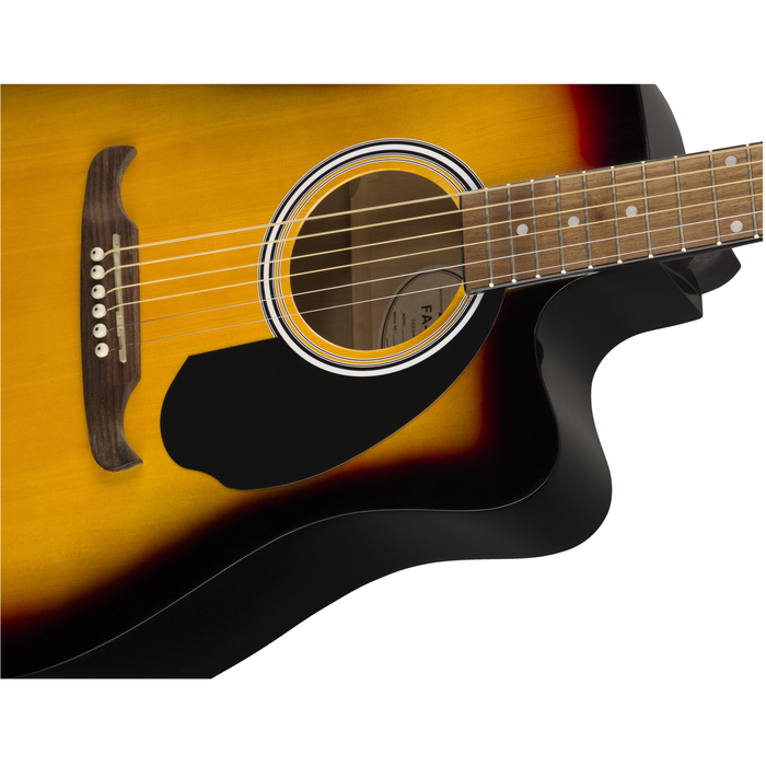 Fender  FA-125CE Dreadnought, Walnut Fingerboard, Sunburst