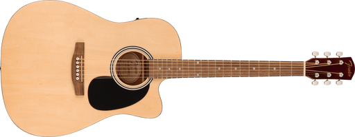 Fender FA-25CE Dreadnought, Walnut Fingerboard, Black Pickguard, Natural