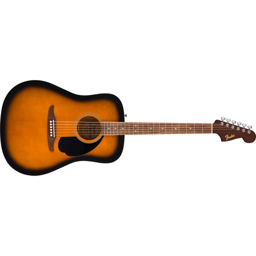 Fender California Debut Redondo™, Spruce Top, Black Pickguard, 2-Color Sunburst