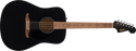 Fender California Debut Redondo™, Spruce Top, Black Pickguard, 2-Color Black