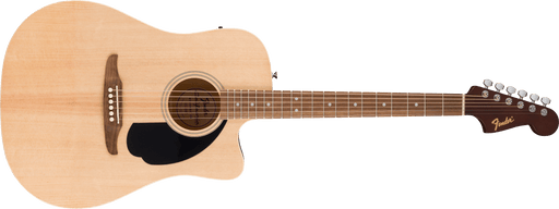 Fender California Debut Redondo™ CE, Spruce Top, Black Pickguard, Natural
