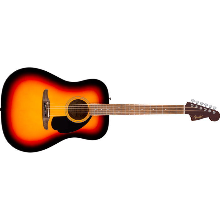 Fender California Standard Redondo™, Spruce Top, Black Pickguard, 3-Color Sunburst