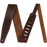 Fender Broken-In Leather Strap, Brown, 2.5"