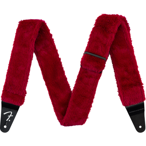 Fender Poodle Plush Strap, Red