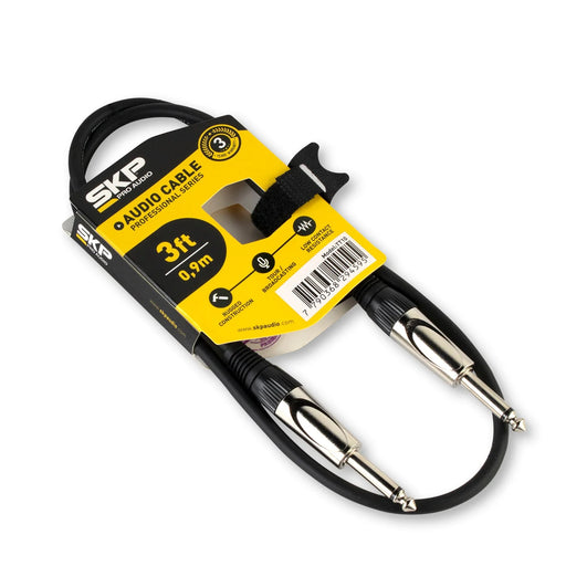 SKP PRO Audio 1/4 to 1/4 Instrument Cable 3ft