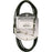 StageMASTER 1/4" Male to 1/4" Male Instrument Cable - 10' Angle