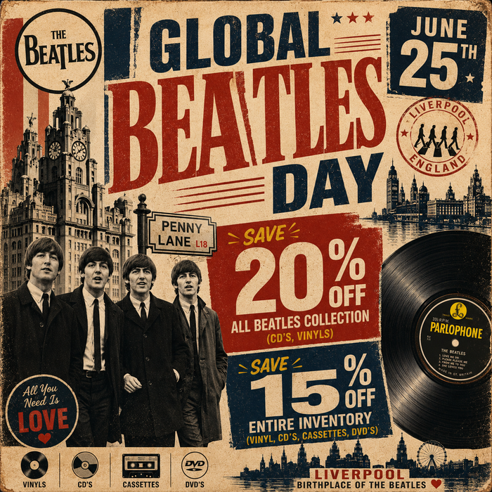 GLOBAL BEATLES DAY 20% OFF