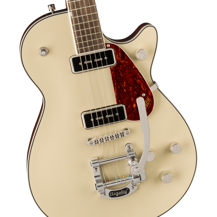 Gretsch G5210T-P90 Electromatic® Jet™ Two 90 Single-Cut with Bigsby®, Laurel Fingerboard, Vintage White
