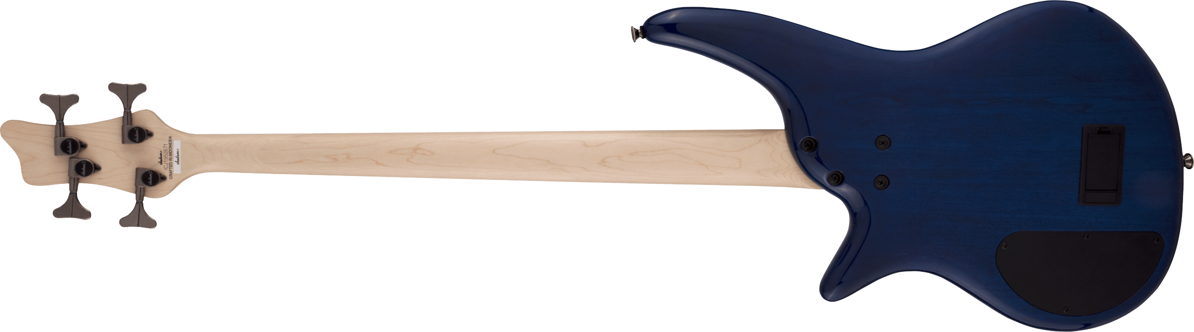 Jackson Series Spectra Bass JS3Q, Laurel Fingerboard, Amber Blue Burst