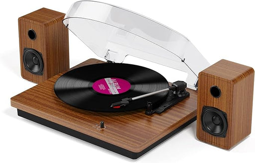 Turntable Record Player 30 Watts Speakers Belt Drive