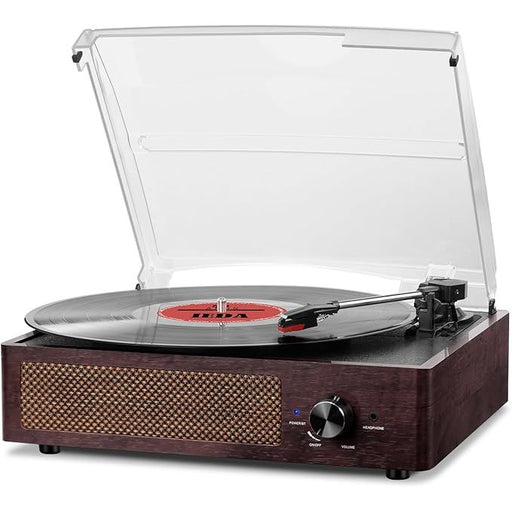 Vinyl Record Player Vintage Style