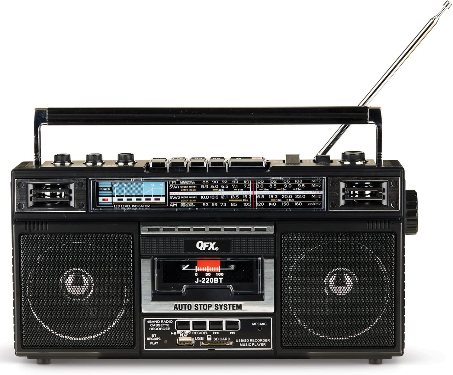 QFX Radio Cassette Boombox