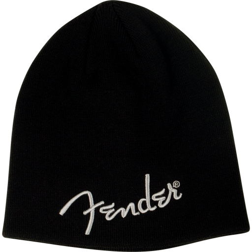 Fender® Logo Beanie, Black, One Size