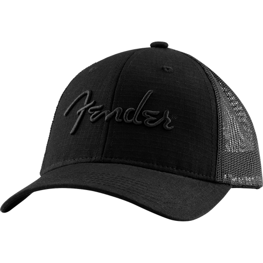 Fender® Snap Back Pick Holder Hat, Black