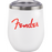 Fender® Red Spaghetti Logo 12oz Tumbler, White