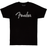 Fender® Spaghetti Wavy Checker Logo Tee, Black, L