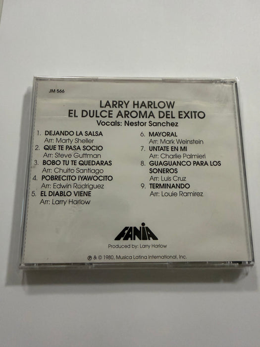 Larry Harlow El Dulce Aroma del Exito "PRE-OWNED" Good Condition