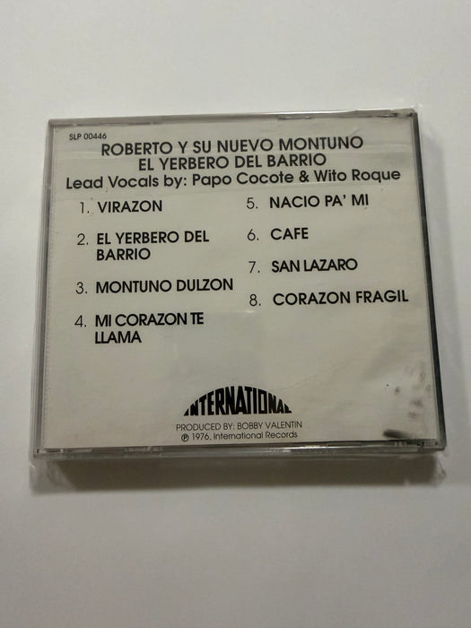 Roberto y su Nuevo Montuno El yerbero del Barrio "PRE-OWNED" Good Condition