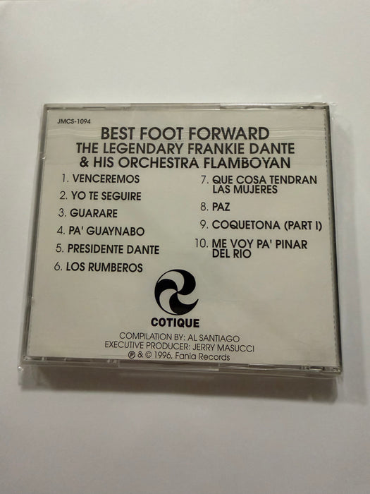Frankie Dante and his Orchestra Flamboyan Best Foot Forward "PRE-OWNED" Good Condition