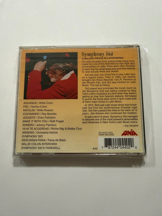 Symphony Sid Last Radio Broadcast "PRE-OWNED" Good Condition