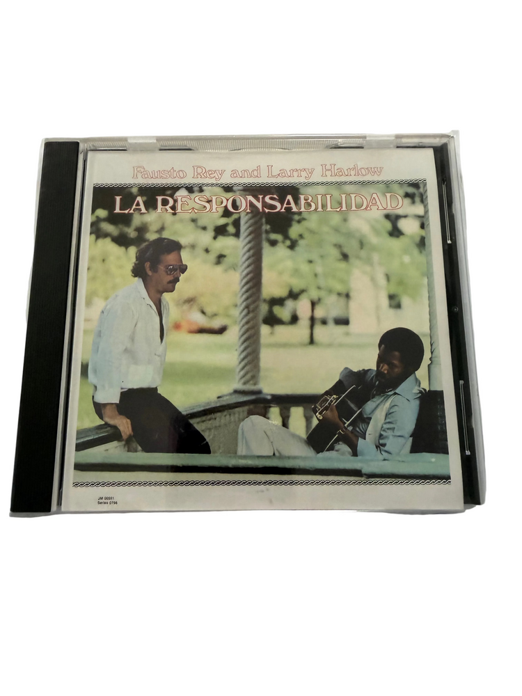 Fausto Rey and Larry Harlow La Resposabilidad "PRE-OWNED" Good Condition